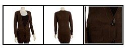 Simply Flawless Women's Grandfather Sweater