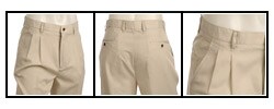 Oleg Cassini Men's Double-pleated Pants