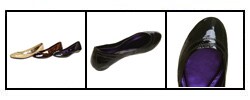 Bronx Nicolet Women's Patent Leather Ballet Flats