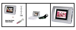 Digital Photo Album with Bonus Solar Picture Frame