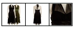 Connected Apparel Women's Halter Dress