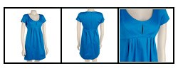 Muse Women's Keyhole Empire Dress