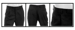 Perry Ellis Men's Charcoal Grey Pants