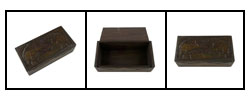 Elephant Art Ebony Wood Jewelry Box (Indonesia)