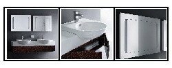 Caesar Tzar Double Wenge Bathroom Vanity Set