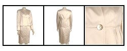 Liz Claiborne Women's 2-piece Vanilla Skirt Suit