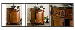 Wilmore Walnut Bathroom Vanity