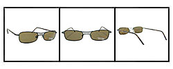 Calvin Klein Mocha Lens Fashion Sunglasses