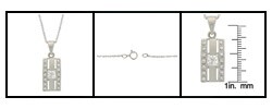 Charles Winston Clear Cubic Zirconia Necklace