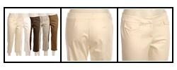 DW Sport Women's Cotton Capri Pants