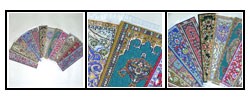Set of 12 Oriental Rug Bookmarks (Turkey)