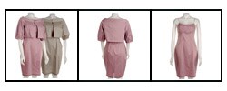 Ellen Tracy Women's Taffeta 2-Piece Dress