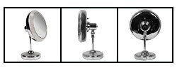 Rialto 7x-magnifying Lighted Cosmetic Mirror
