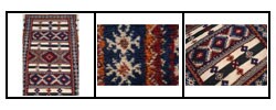Tetouan Wool Area Rug 6'7 x 3'3 (Morocco)