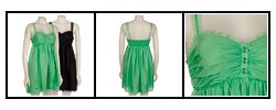Betsey Johnson Women's Washed Habotai Dress