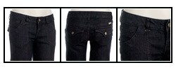 Tyte Junior's Pork Chop Pocket Wide Leg Jeans