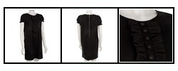 Laundry by Design Women's Stretch Tuxedo Dress