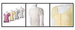 Adi Design Ci Sono Cap Sleeve Baby Doll Sweater