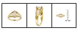14k Gold 1ct TDW Diamond Engagement Ring (G-H, SI3)