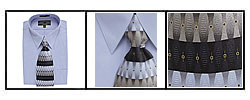 Alexander Julian Men's Dress Shirt and Tie Set