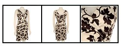 Donna Ricco Women's Floral Crossfront Dress