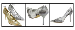 Liliana by Adi Women's Snake Textured Pointed Toe Pumps