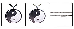 Stainless Steel Yin Yang Necklace
