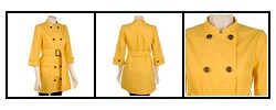 Original Penguin Women's Double Breasted Coat