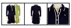 Original Penguin Veronica 3/4-sleeve Polo Dress