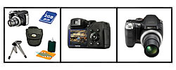 Fujifilm FinePix S8100FD 10MP Digital Camera Kit
