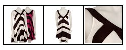 Essentials by A.B.S Women's Trapeze Stripe Dress