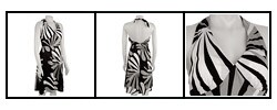 Karin Stevens Women's Printed Halter Dress