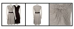 French Connection Belted Twist Jersey Dress