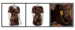 French Connection Women's Belted Kimono Dress
