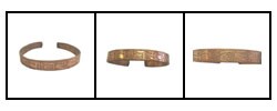 Copper Buddhist Bracelet (Nepal)