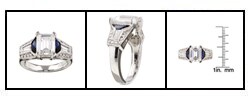 Tacori Platinum 1/2ct TDW Diamond Engagement Ring (G, VS)
