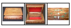 Handcrafted Brass Stitch Box (India)