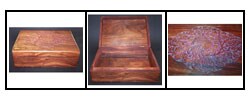 Handcrafted Hope Dynasty Shisham Box (India)