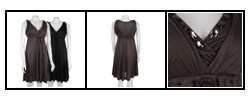 Vertigo Women's Grecian Style Empire Dress