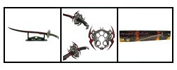Dragon Scimitar Sword with Stand