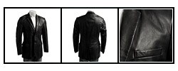 Claiborne Men's Lamb Leather Blazer