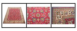 Chinese Sino Tabriz Panel Design Rug (10' x 13')