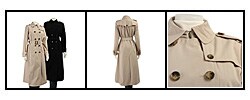 London Fog Women's Double-breasted Trench Coat