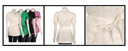 Last Kiss Women's Belted Trench Coat