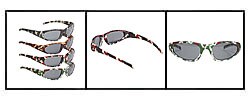 Adi Kids 6652AF Boy's Camo UV Protected Sunglasses