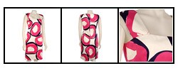 David Meister Women's Circle Print Dress