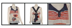 BCBGeneration Printed Stella Top