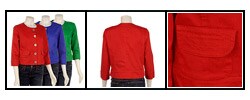 Live a Little Women's Round Collar Twill Jacket