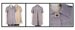 Live a Little Women's Seersucker Babydoll Jacket