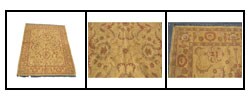 Afghan Soumak Hand-knotted Camel Rug (4'9 x 6'7)